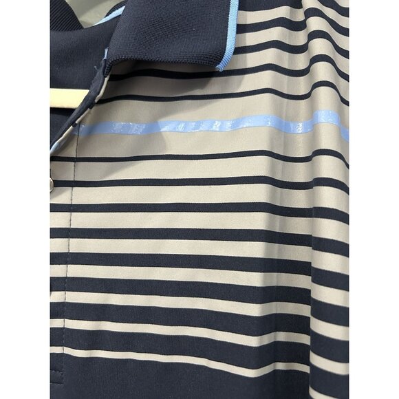 2 Shirt Lot Bundle Greg Norman Golf Polo Mens Blue Play Dry Performance Size XL - Picture 4 of 12